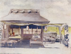 Tyhjä teehuone tekijältä Mortimer Ludington Menpes